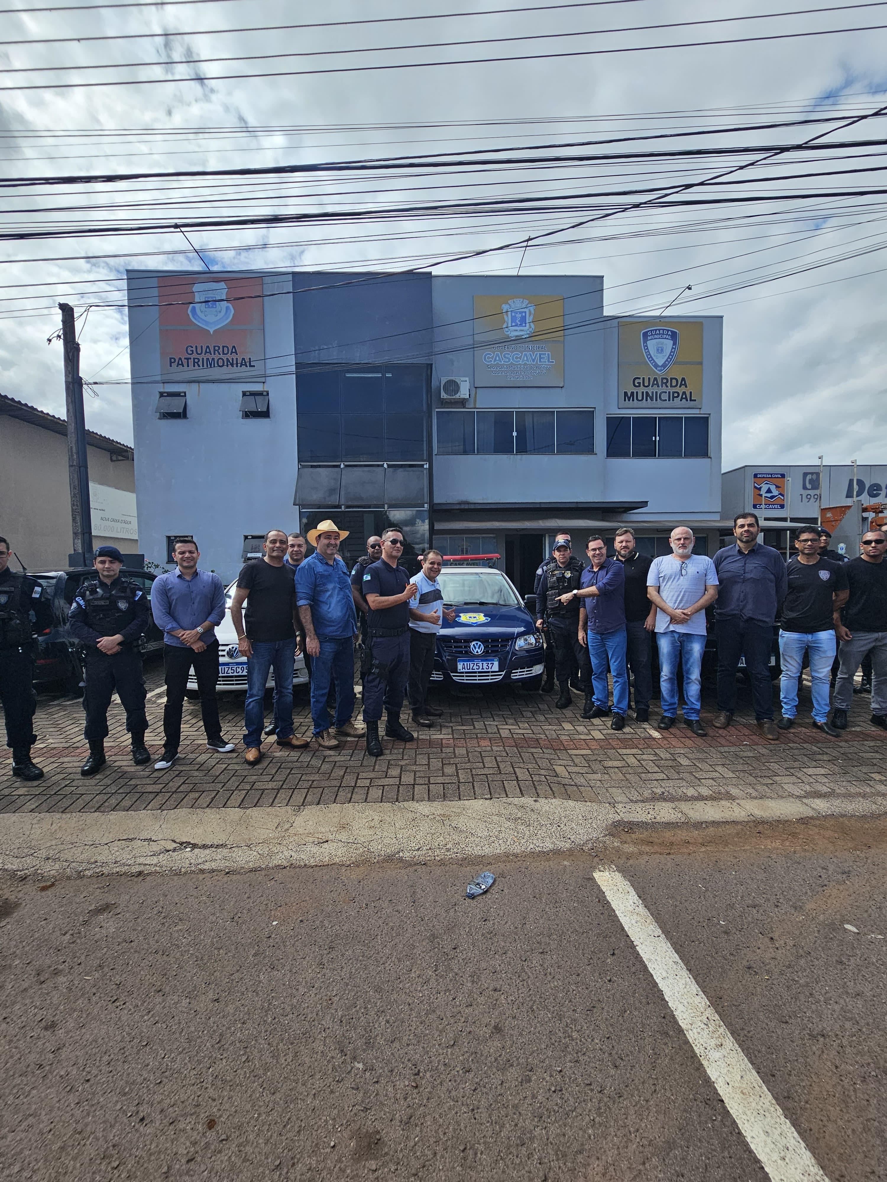 Deputado Batatinha destina viaturas para a Guarda Civil Patrimonial de Cascavel